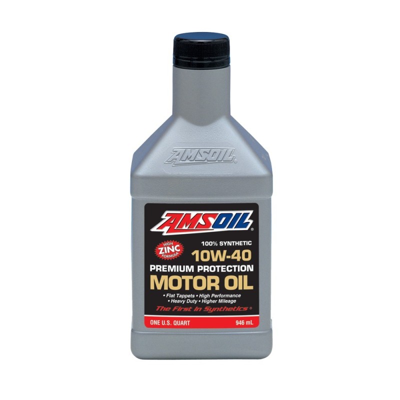 Amsoil Premium Protection 10W-40 Synthetic Motor Oil