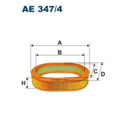 FILTRON AIR FILTER AE 347/4