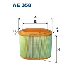FILTRON AE 358 AIR FILTER