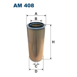 FILTRON AIR FILTER AM 408