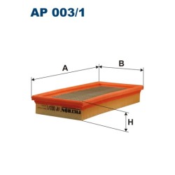 FILTRON AIR FILTER AP 003/1