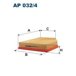 FILTRON AIR FILTER AP 032/4