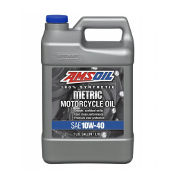AMSOiL 10W40 Synthetic Motorcycle Oil 3,784L