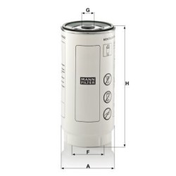 MANN FUEL FILTER PL603/1X