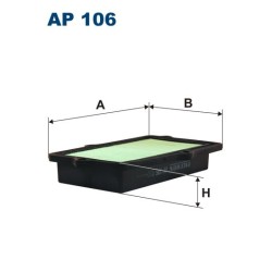 FILTRON AIR FILTER AP 106