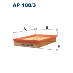 FILTRON AIR FILTER AP 108/3