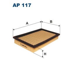 FILTRON AIR FILTER AP 117