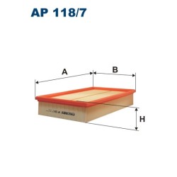 FILTRON AIR FILTER AP 118/7