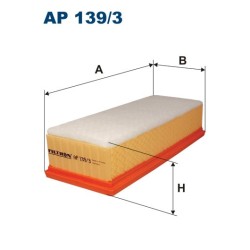 FILTRON AIR FILTER AP 139/3