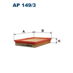 FILTRON AIR FILTER AP 149/3