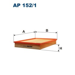 FILTRON AIR FILTER AP 152/1