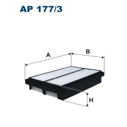 FILTRON AIR FILTER AP 177/3