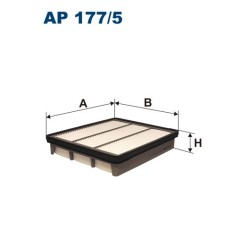 FILTRON AIR FILTER AP 177/5