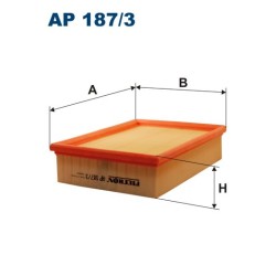 FILTRON AIR FILTER AP 187/3