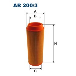 FILTRON AIR FILTER AR 200/3