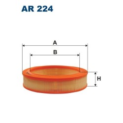 FILTRON AIR FILTER AR 224