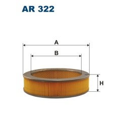 FILTRON AIR FILTER AR 322