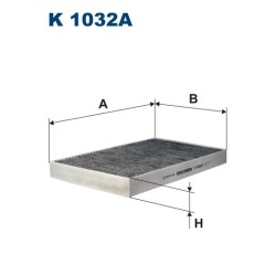 FILTRON CABIN FILTER CARBON K 1032A