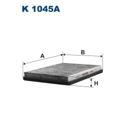 FILTRON CABIN FILTER CARBON K 1045A