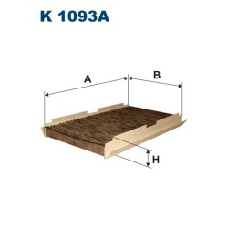 FILTRON CABIN FILTER CARBON K 1093A