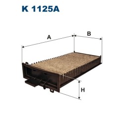FILTRON CABIN FILTER CARBON K 1125A