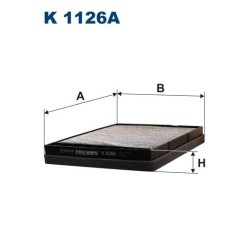 FILTRON CABIN FILTER CARBON K 1126A