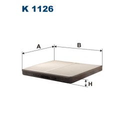 FILTRON CABIN FILTER K 1126