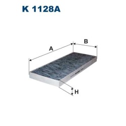 FILTRON CARBON CABIN FILTER K 1128A