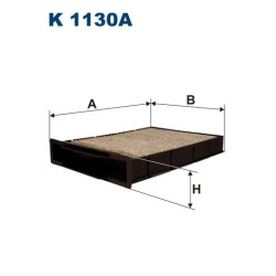 FILTRON CABIN FILTER CARBON K 1130A