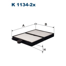 FILTRON CABIN FILTER K 1134-2X