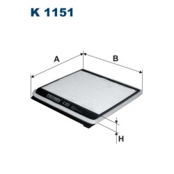 FILTRON FILTR KABINY K 1151