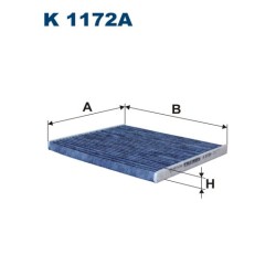FILTRON CABIN FILTER CARBON K 1172A