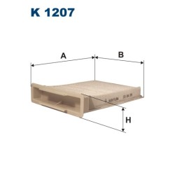 FILTRON CABIN FILTER K 1207