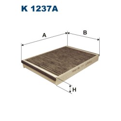 FILTRON FILTR KABINY WEGLOWY K 1237A