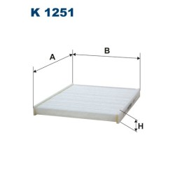 FILTRON CABIN FILTER K 1251