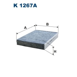 FILTRON CABIN FILTER CARBON K 1267A