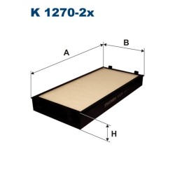 FILTRON CABIN FILTER K 1270-2X