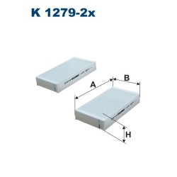 FILTRON CABIN FILTER K 1279-2X