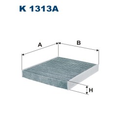 FILTRON FILTR KABINY WEGLOWY K 1313A