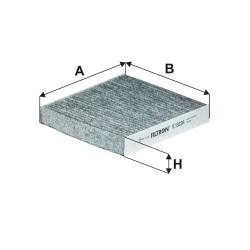 FILTRON CABIN FILTER CARBON K 1322A