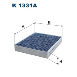 FILTRON CABIN FILTER CARBON K 1331A