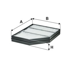 FILTRON CABIN FILTER K 1358