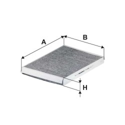 FILTRON CARBON CABIN FILTER K 1378A