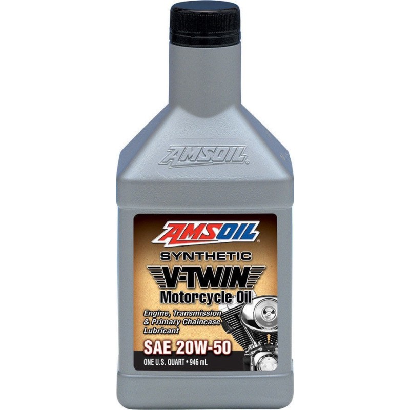 AMSOiL 20W50 Advanced Synthetic Motorcycler Oil MCV