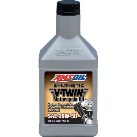 Amsoil 20W50 Synthetic Motorcycler Oil MCV