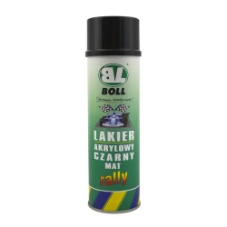 BOLL LAKIER AKRYLOWY CZARNY MATOWY RALLY - spray 50 ml