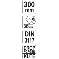 YATO KLUCZ NASTAWNY 300MM YT-21653