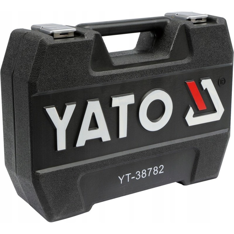 YATO ZESTAW NARZĘDZIOWY 1/2", 1/4", 72 CZ., M YT-38782