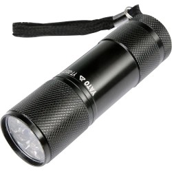 YATO LATARKA ALUMINIOWA, 9 LED, CZARNA YT-08570