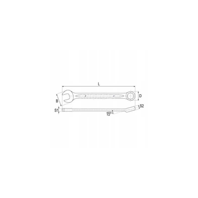 YATO KLUCZ PLASKO-OCZKOWY 28MM YT-0357